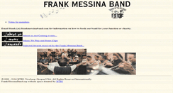 Desktop Screenshot of frankmessinaband.org